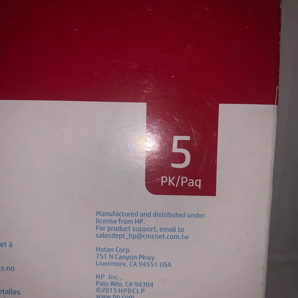 HP DVD-R 16x 4.7GB 5 Pack Red and Blue